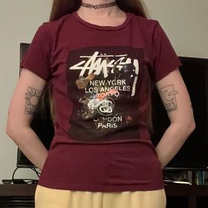 🌸 Floral Stüssy Tee